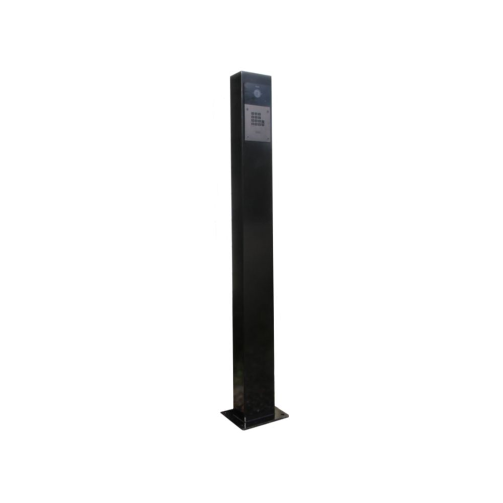 Aanmeldzuil voor FT600(K), RAL9005 1300x140x80mm