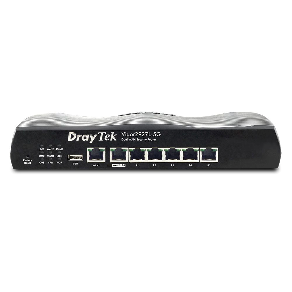 Vigor 2927L 5G modem met Dual SIM card slot en dual Gigabit WAN breedband router Vigor 2927L 5G modem met Dual SIM card slot en dual Gigabit WAN breedband router