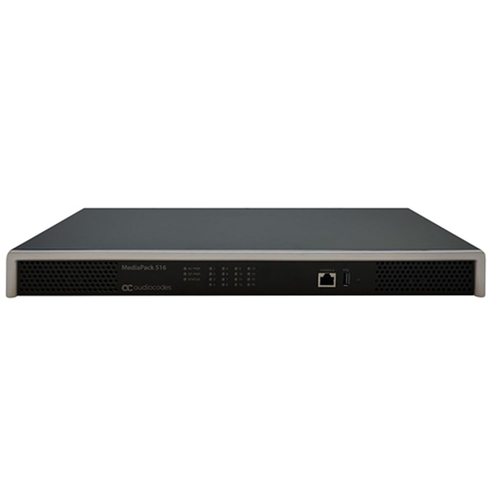 MediaPack 5xx analog VoIP gateway with 16 FXS Voice Interfaces via RJ11