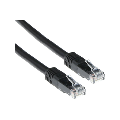 UTP CAT6 patchcable black 0.5 m